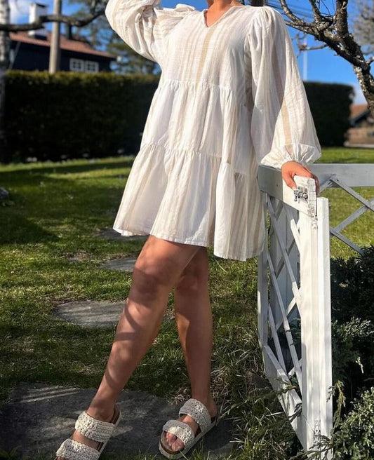 Olivia - Hvid kjole